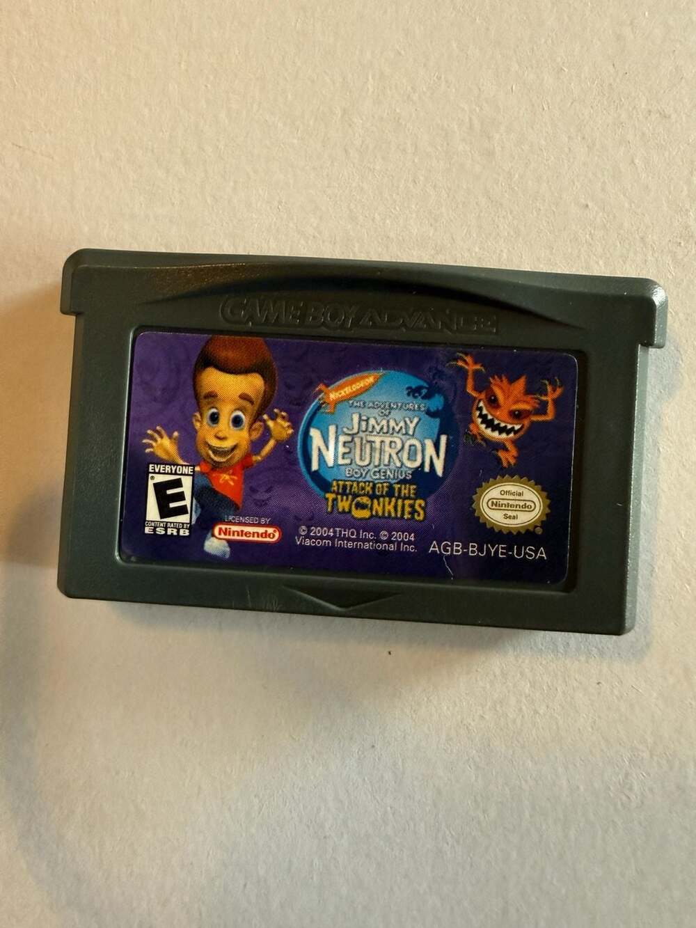Nintendo The Adventures of Jimmy Neutron Boy Genius: Attack of the Twonkies GBA